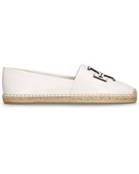 Tory Burch - 20mm Ines Leather Espadrilles - Lyst