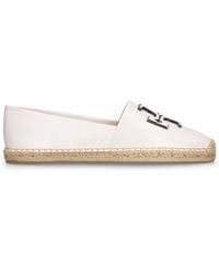 Tory Burch - 20mm Ines Leather Espadrilles - Lyst