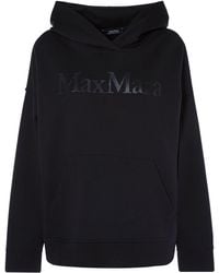 Max Mara - Palmira Jersey Interlock Hoodie W/Logo - Lyst