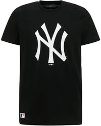 KTZ Ny Yankees Cotton T-shirt - Black