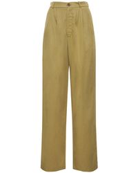 Reformation - Pantalones anchos con cintura alta - Lyst