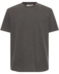 Our Legacy - Cotton Jersey Boxy T-shirt - Lyst
