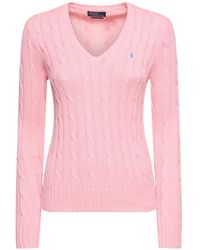 Polo Ralph Lauren - Pull-over en maille kimberly - Lyst