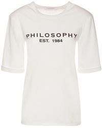Philosophy Di Lorenzo Serafini T-shirts for Women | Online Sale up to 66%  off | Lyst