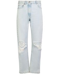 The Row - Jeans burted jean distressed - Lyst