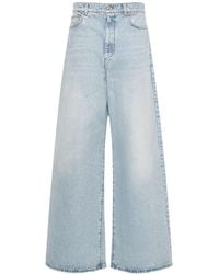 Sportmax - Angri Low Rise Denim Wide Jeans - Lyst