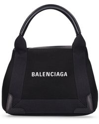 Balenciaga - Xs Cabas Cotton Bag - Lyst