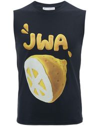 JW Anderson - Jwa Lemon Print Tank Top - Lyst