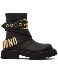 Duidelijk maken voeden Ideaal Moschino Ankle boots for Women | Online Sale up to 64% off | Lyst