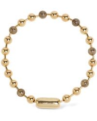 Marc Jacobs - Monogram Ball Chain Collar Necklace - Lyst