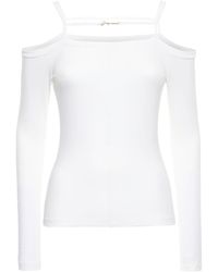 Jacquemus - Le T-shirt Sierra Sheer Jersey Top - Lyst