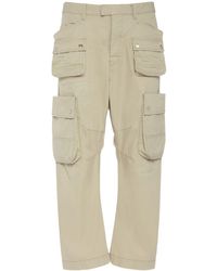DSquared² - Pantalon cargo en sergé de coton avec poches - Lyst