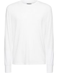 Tom Ford - T-shirt à col ras-du-cou en lyocell et coton - Lyst
