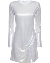 Reformation - Roxbury Knit Stretch Mini Dress - Lyst