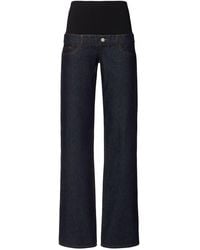 Coperni - Damen Jeans Aus Jersey-Hybrid-Denim - Lyst