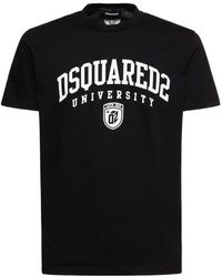 DSquared² - Cool Fit Black T-shirt - Lyst