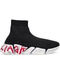 Balenciaga - 30mm Speed 2.0 Recycled Knit Sneakers - Lyst