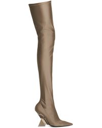 The Attico - 105Mm Cheope Lycra Over-The-Knee Boots - Lyst