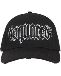 DSquared² - Baseballkappe Aus Baumwolle Mit Gothic-logo - Lyst