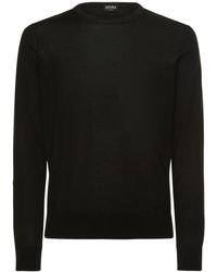 Zegna - Cashmere & Silk Light Knit Sweater - Lyst
