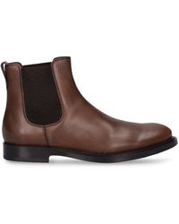 Tod's - Leather Chelsea Boots - Lyst