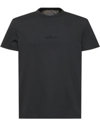 Maison Margiela - Camiseta de jersey de algodón con logo - Lyst