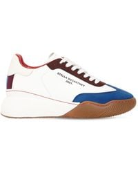 Stella McCartney 30mm Loop Sporty Faux Leather Trainers - Multicolour