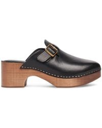 Golden Goose - 65Mm Leather Clogs - Lyst