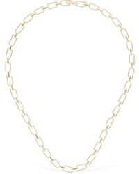 Eera - Halskette Aus 18kt Gold Mit Diamanten "reine" - Lyst