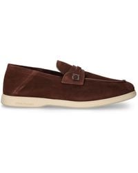 Ferragamo - Drame Leather Loafers - Lyst