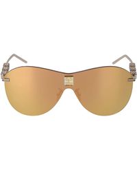 Givenchy - 4gem Mask Metal Sunglasses - Lyst