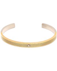 Maison Margiela - Engraved Cuff Bracelet W/ Star - Lyst