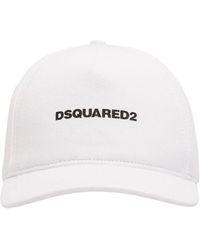 DSquared² - Baseballkappe Aus Baumwolle Mit D2-logo - Lyst