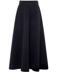 wool jersey skirt