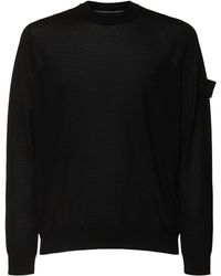 Stone island ghost jumper black hotsell