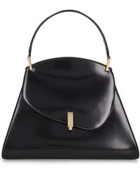 Ferragamo - Medium Prisma Leather Top Handle Bag - Lyst