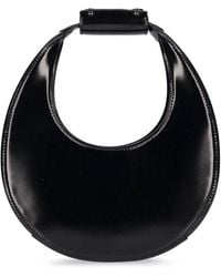 STAUD - Mini Moon Leather Top Handle Bag - Lyst