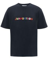 JW Anderson - T-shirt Mit Logo - Lyst