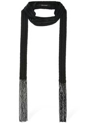 Isabel Marant Collar Con Fulard - Negro