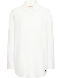 Weekend by Maxmara Mister Classic Cotton Poplin Shirt - White