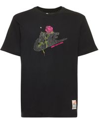 Nike T-shirt Mit Druck "jordan" - Schwarz