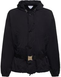 Bottega Veneta - Packable Tech Nylon Hooded Jacket - Lyst