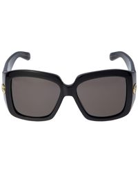 Gucci - Eckige Sonnenbrille Aus Acetat "gg1402s" - Lyst
