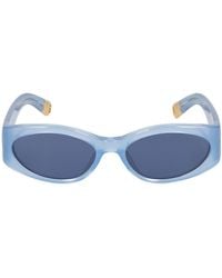 Jacquemus - Occhiali da sole les lunettes ovalo - Lyst