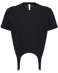 Dion Lee - Garter Cotton T-shirt - Lyst