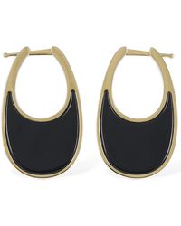 Coperni - Medium Swipe Lacquered Earrings - Lyst