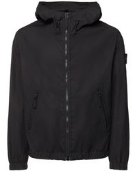 Stone Island - Hooded Zip Jacket - Lyst