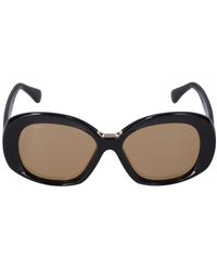 Max Mara - Edna Round Acetate Sunglasses - Lyst