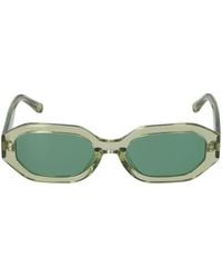 The Attico - Eckige Sonnenbrille Aus Acetat "irene" - Lyst