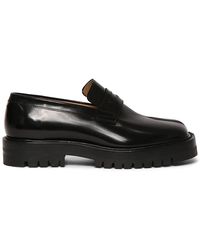 Maison Margiela - 30mm Tabi County Leather Loafers - Lyst